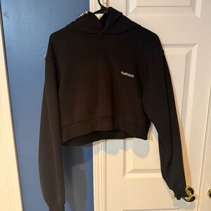 Madhappy Black Cropped Hoodie